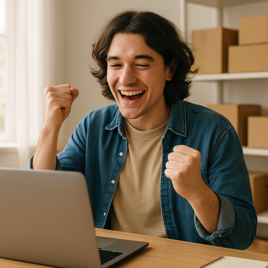 Succesverhaal: Hoe een beginnende reseller winst maakte met de 5 Piece Starter Box