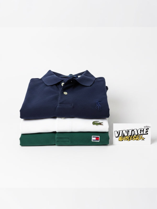 Premium Polo Box – 3 Vintage Pieces (Mix)
