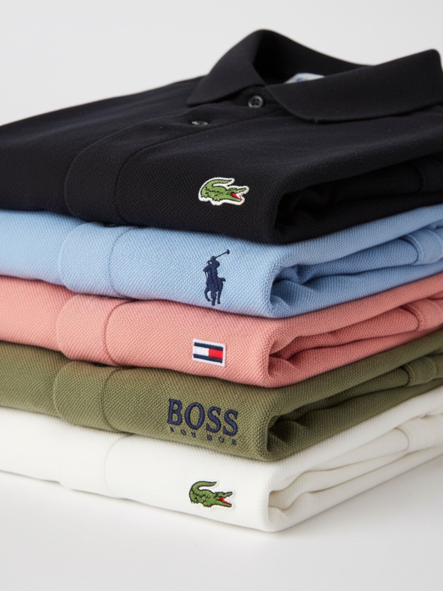 Premium Polo Box – 5 Vintage Pieces (Mix)