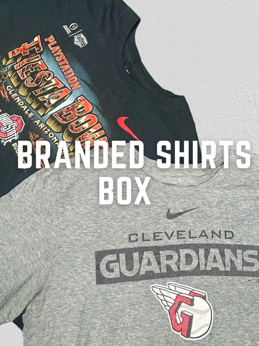 Branded vintage T-shirt wholesale box 10 stuks Nike Adidas Tommy Hilfiger voor resellers