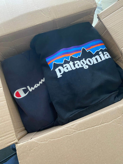 Premium Vintage Sweaters &amp; Hoodies Box – 20 Pieces