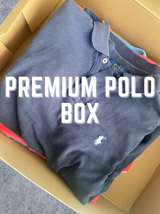 Premium Polo Box – 5 Vintage Pieces (Mix)